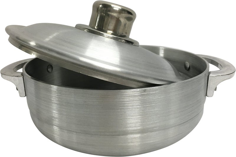 Wee's Beyond Heavy Gauge Caldero Dutch Oven with Aluminum Lid, 1.8 quart, Silver - Image 4